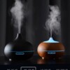 Essential Oil Diffuser (11) Wood Grain Ultrasonic Diffuser