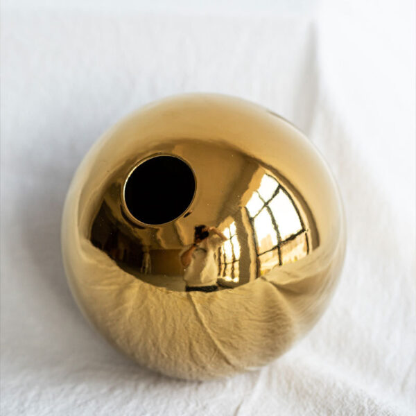 Hfb2649e10b80402980f56581629338510.jpg Gold Ceramic Vase