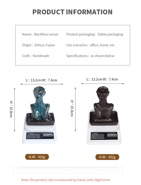 O1CN01AJRarp1kW4Jq3XVZw_2551464690-0-cib.jpg Ceramic Face Incense Burner