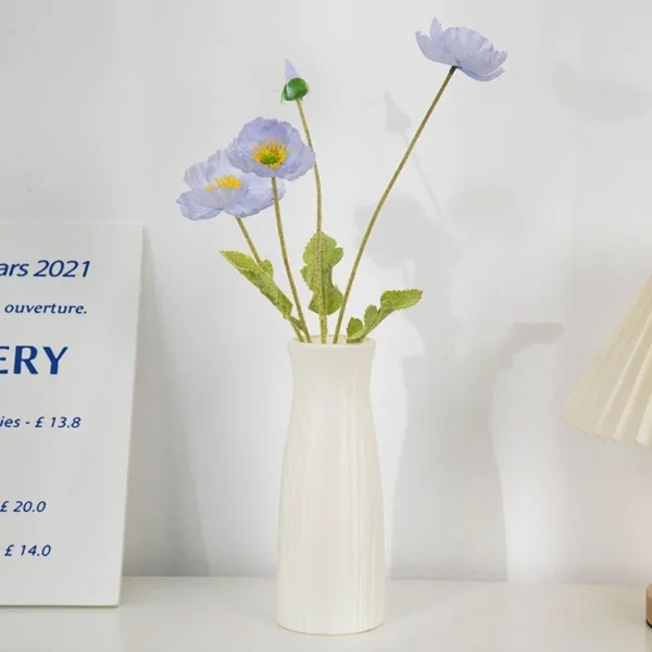 Shatterproof Nordic Floral Vase