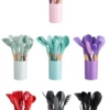 S0611d6cc3dc54bf1939ecab7fbdbadcbm.webp Silicone Utensil Set