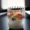 Ribbed Glass Tumbler