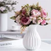 White Modern Flower Vase