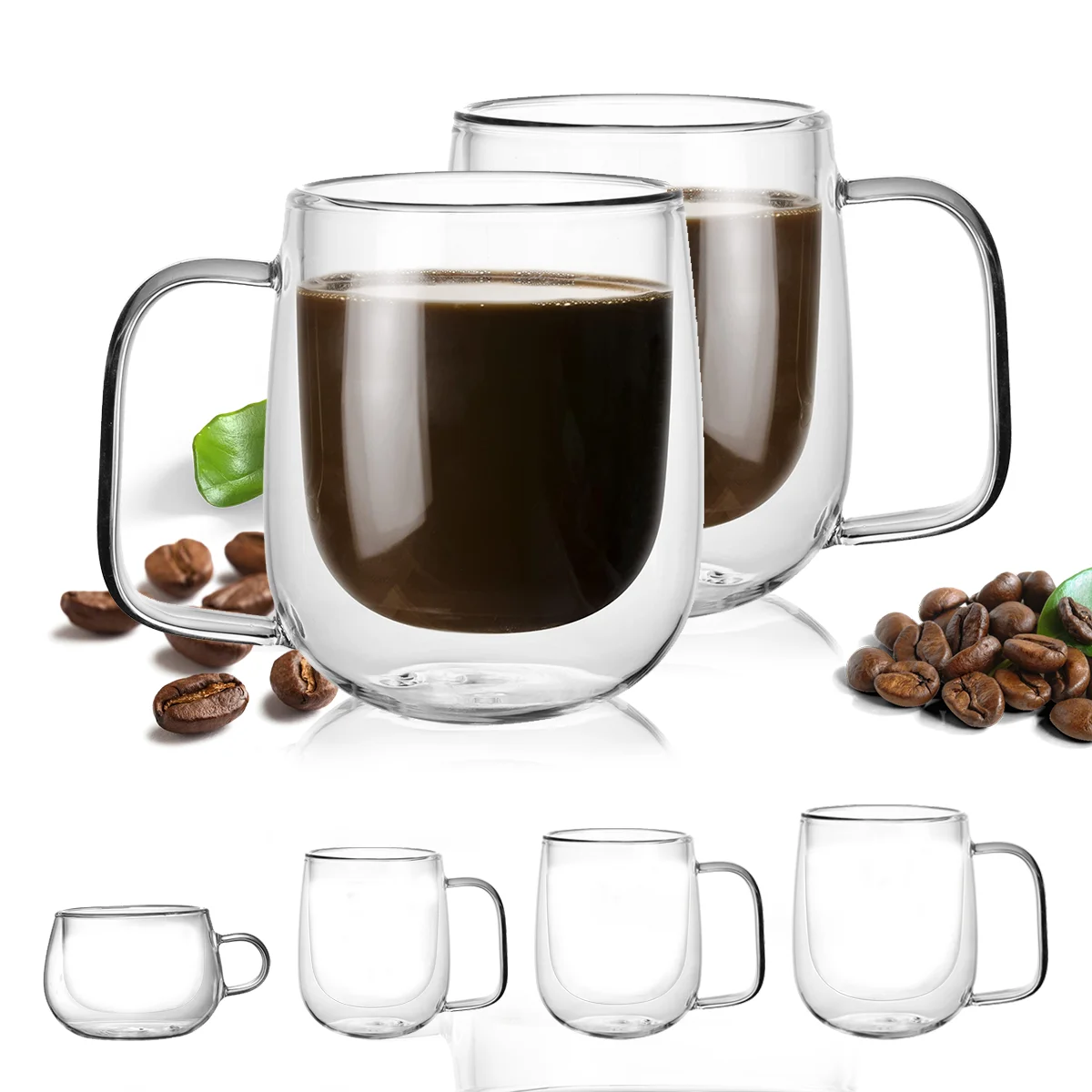 Double Wall Glass Mug