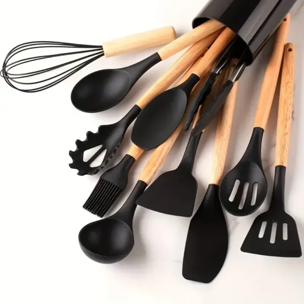 Heat-Resistant Silicone Utensil Set