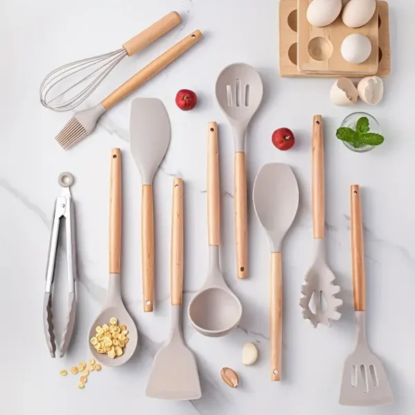Heat-Resistant Silicone Utensil Set