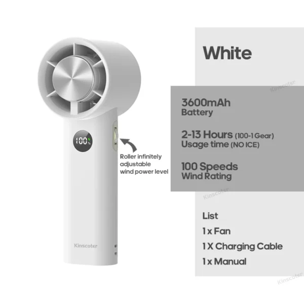 Turbo Handheld Fan