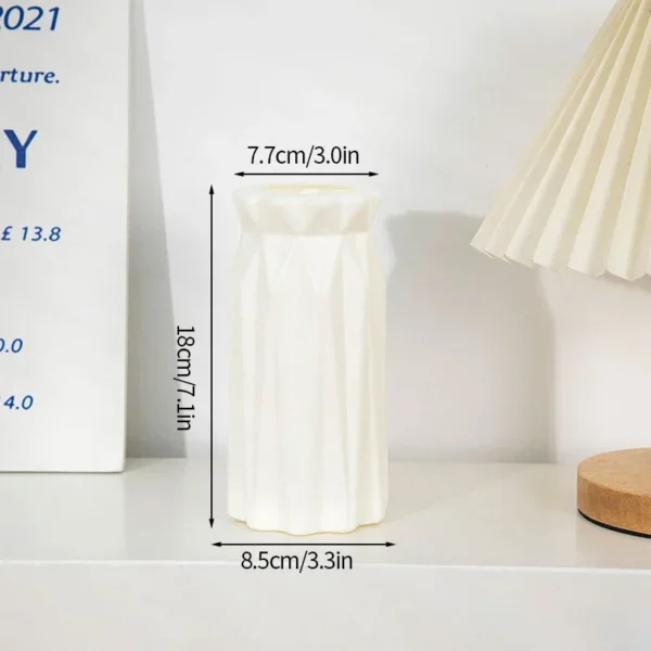 Shatterproof Nordic Floral Vase