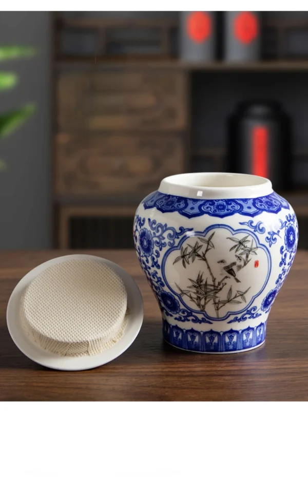 Porcelain Tea Canister