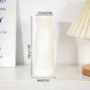 Shatterproof Nordic Floral Vase