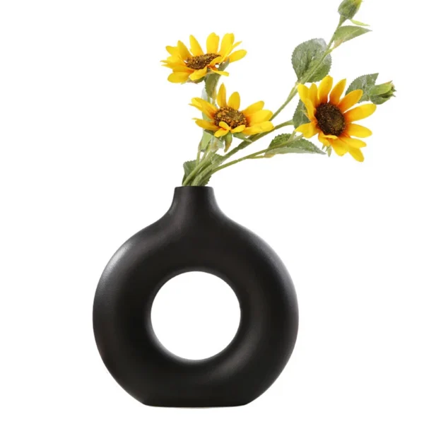 Donut Ceramic Vase