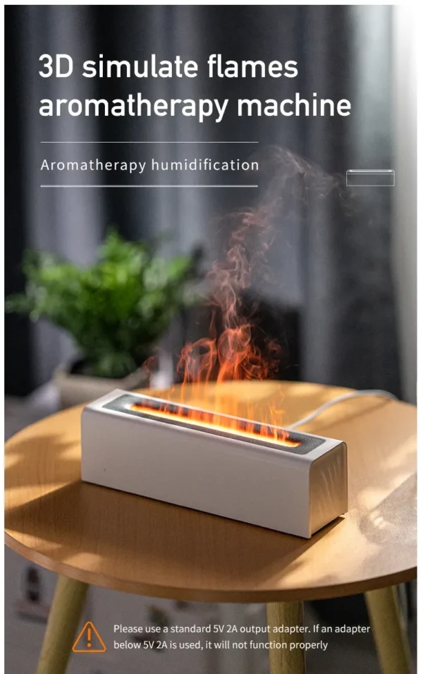 S5365aed17f764ceba6c79b1655612a28C.webp Flame Humidifier Diffuser