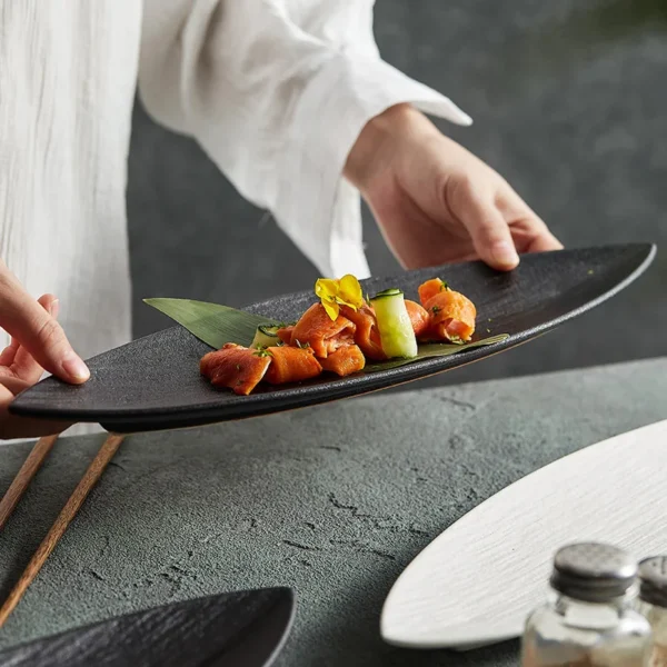 S53eecae032734c66b17882c99222ce7cB.webp Leaf Sushi Plate