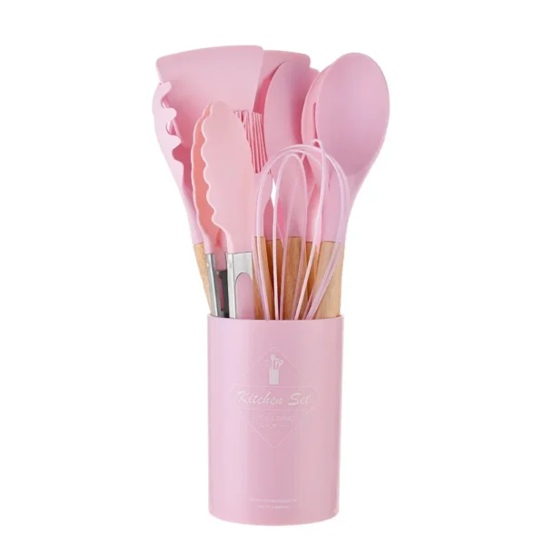 S665b2d54777b4801b3646d9e13c08ddc2.webp Silicone Utensil Set