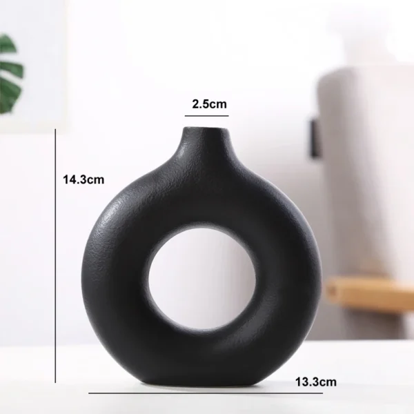 Donut Ceramic Vase
