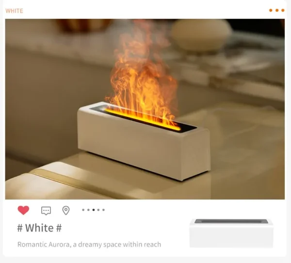 S68cbcb79b78245199d8eba383d952e2bV.webp Flame Humidifier Diffuser