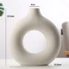 Donut Ceramic Vase