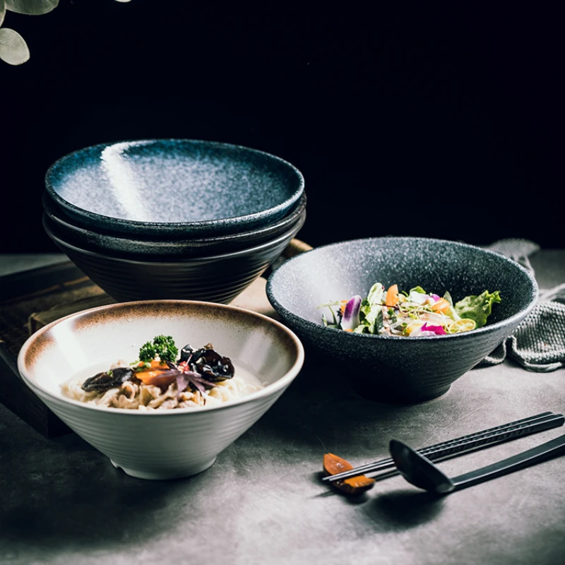 Japanese Ceramic Ramen Bowl
