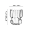 Ribbed Glass Tumbler