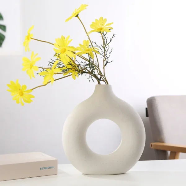 Donut Ceramic Vase