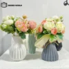 White Modern Flower Vase