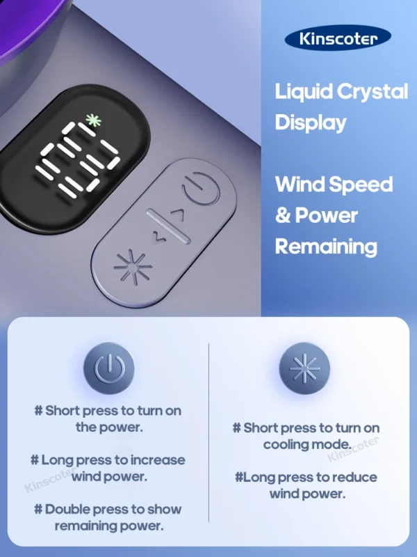 Turbo Handheld Fan