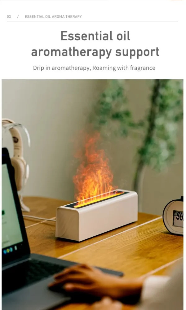 Sabef1be2799149a7af18dd5688cee331F.webp Flame Humidifier Diffuser
