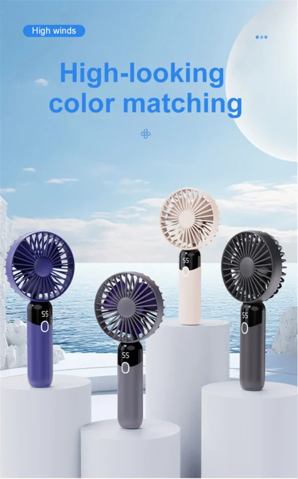 Sae470f301c014f45b24b8590e4d38c93C.webp USB Rechargeable Portable Fan