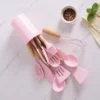 Scfa2f6eee620414884b5030858ca662aX.webp Silicone Utensil Set