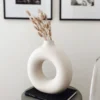 Donut Ceramic Vase