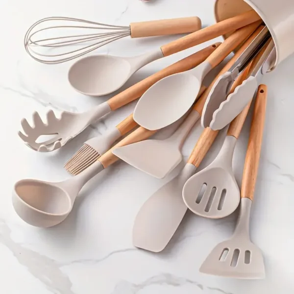Heat-Resistant Silicone Utensil Set