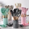Se8d1af91025f4f05b72228b40111d1eai.webp Silicone Utensil Set