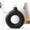 Donut Ceramic Vase