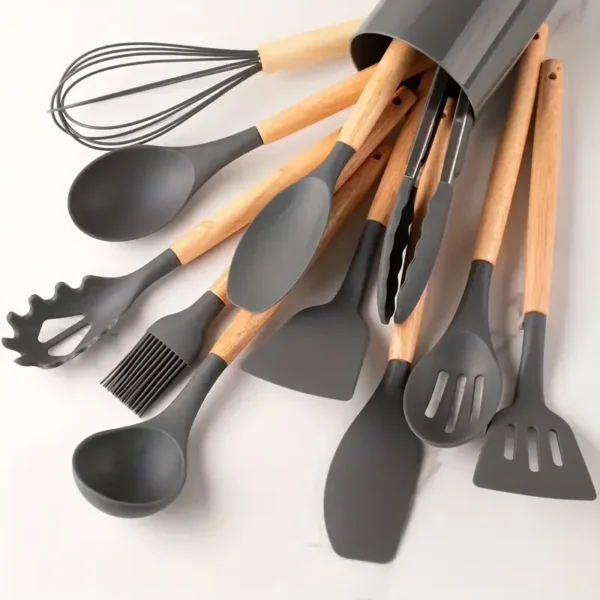 Heat-Resistant Silicone Utensil Set