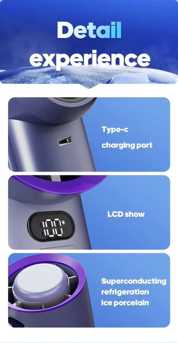 Turbo Handheld Fan