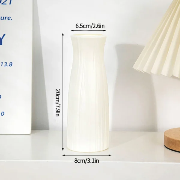 Shatterproof Nordic Floral Vase