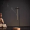 Modern Wood Incense Burner Stand