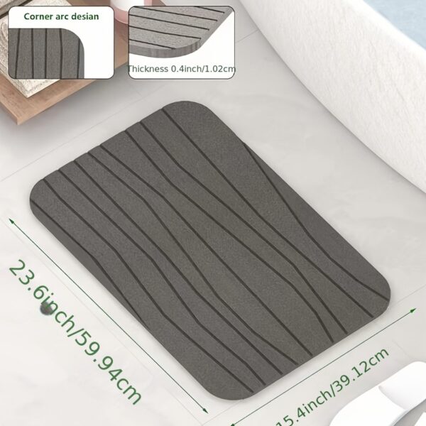 Diatomaceous Earth Bath Mat