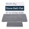 Diatomaceous Earth Bath Mat