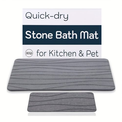 Diatomaceous Earth Bath Mat