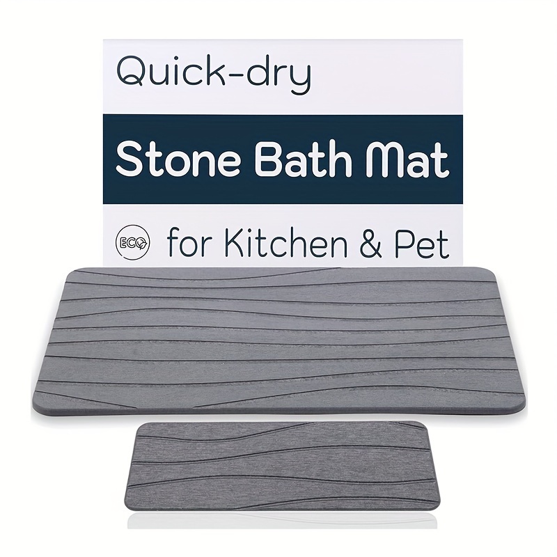 Diatomaceous Earth Bath Mat