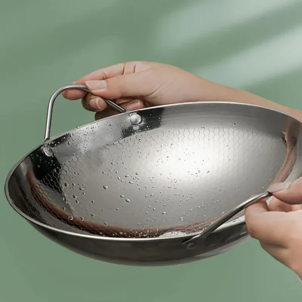 Honeycomb Steel Skillet