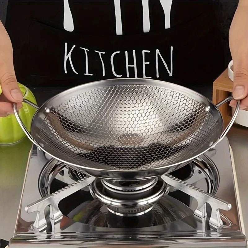 Honeycomb Steel Skillet