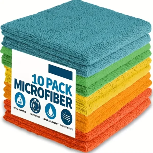 S299d28f382bf4f40b71a3956374f18ad3.webp Microfiber Cleaning Towels