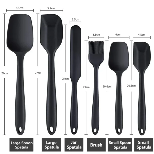 Professional Silicone Spatula Set