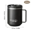 Insulated Steel Coffee Mug