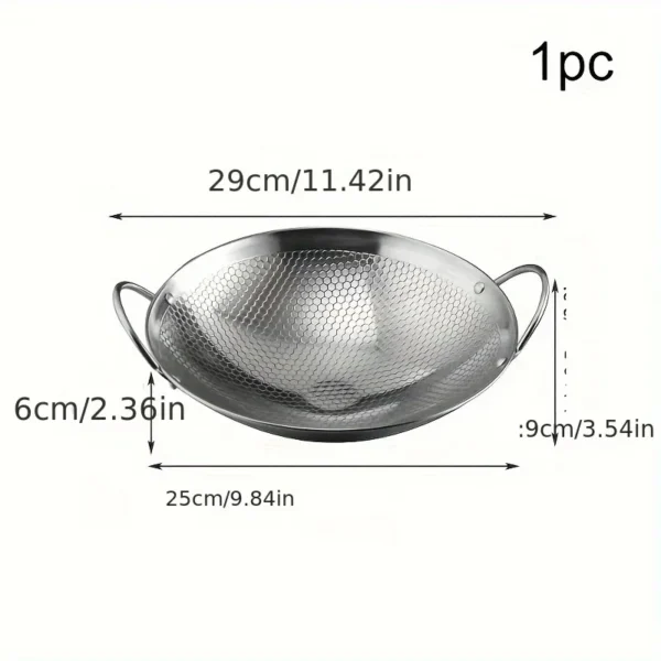 Honeycomb Steel Skillet