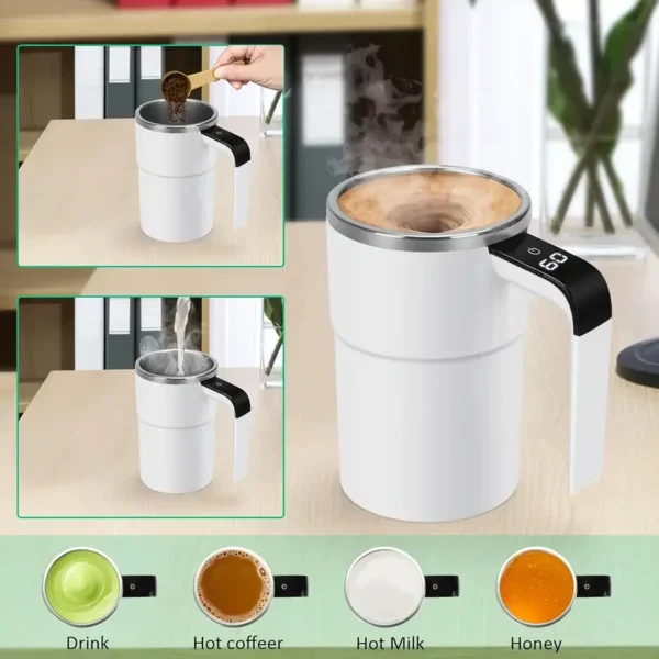 Self Stirring Coffee Mug
