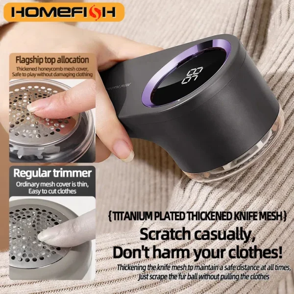 Sf50b64b8dcbd4e0299d51af5555054bcD.webp Rechargeable Fabric Lint Remover