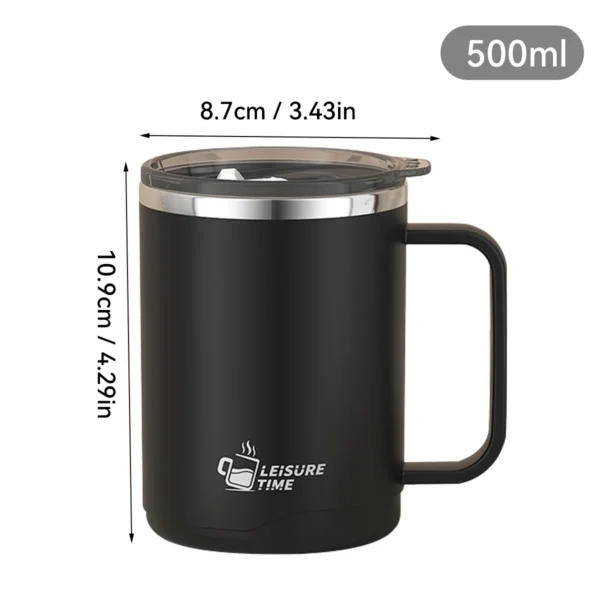 Insulated Steel Coffee Mug